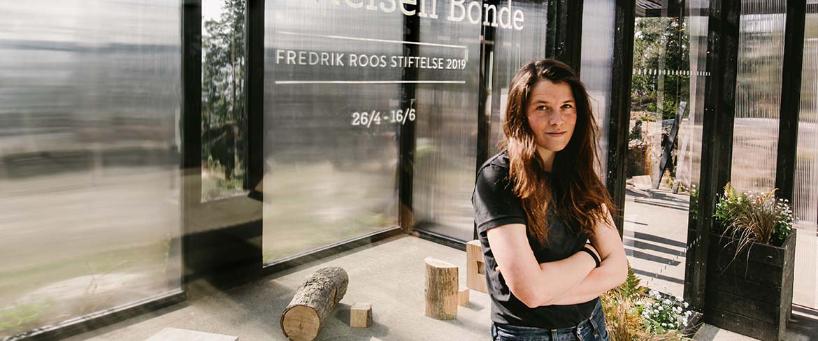 Fredrik Roos stipendium 2019 med Sara Nielsen Bonde