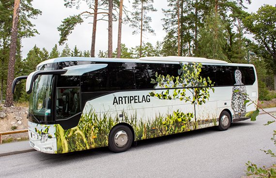 The Artipelag bus