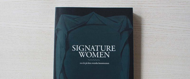 Signature Women utställningskatalog