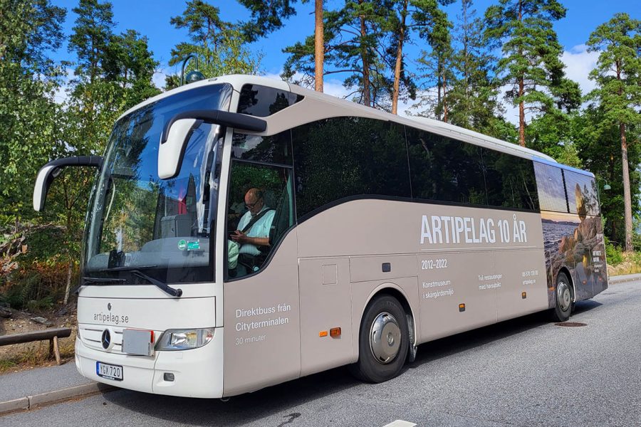 Artipelag's own bus