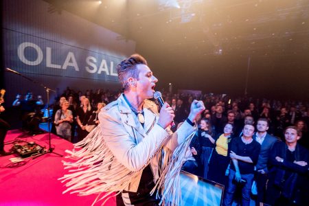 Ola Salo framträder på Gyllene Hjulet 2017