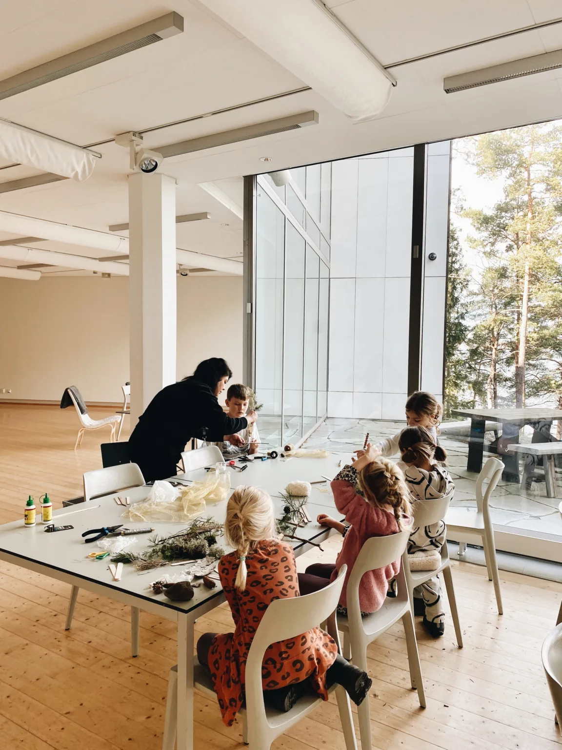 Children Doing Crafts